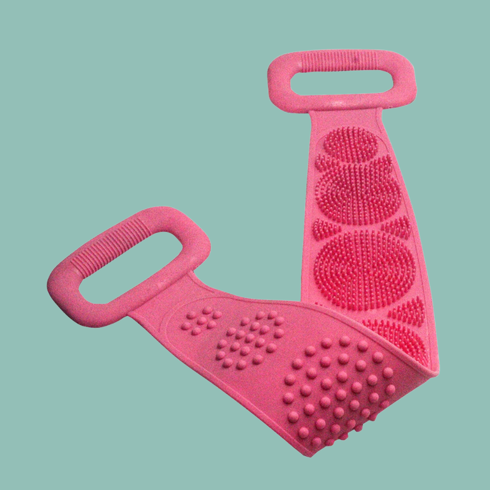 Long Silicone Bath Brush