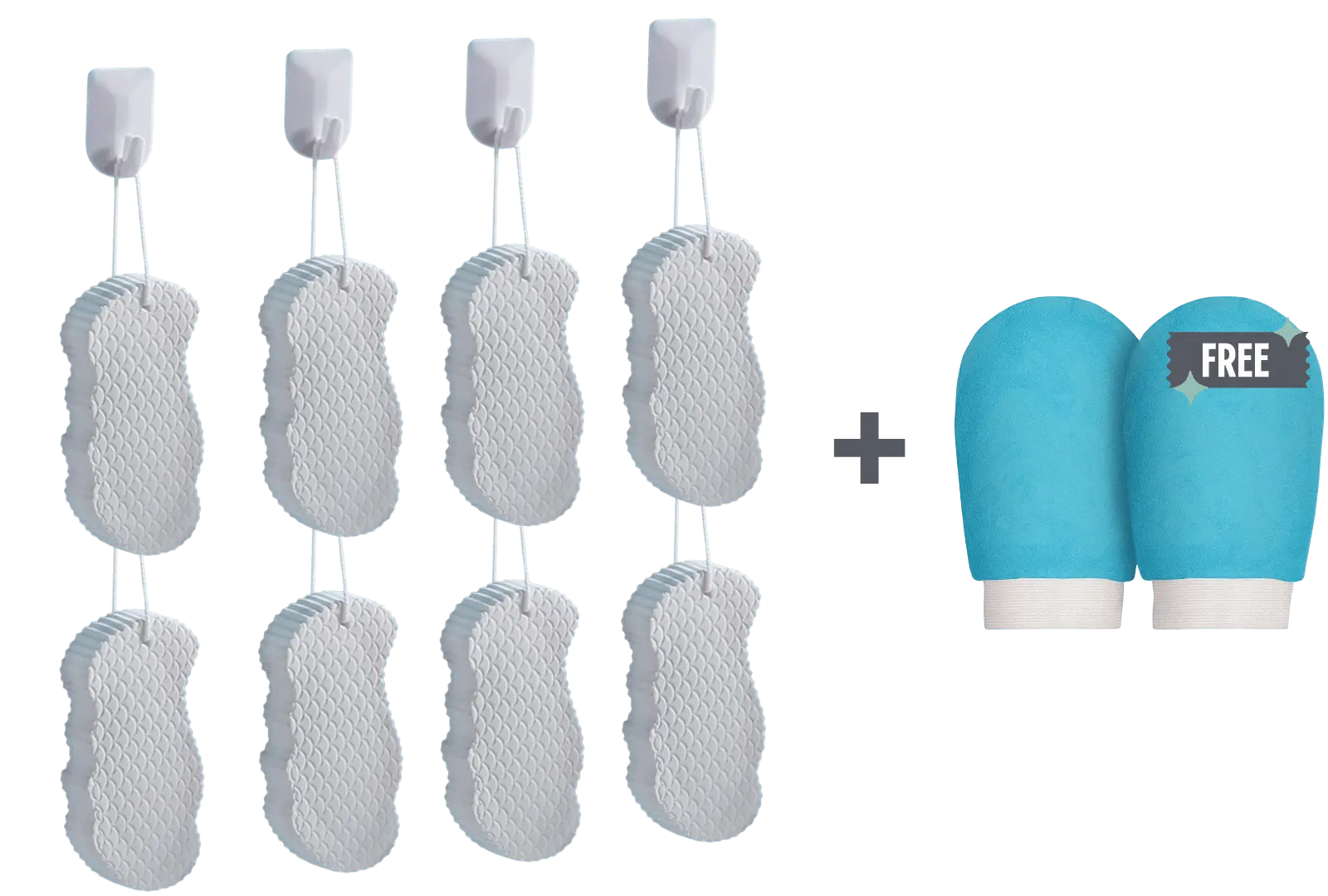 8 ExSponge™ + 2 Free ExGlove™ Drivse